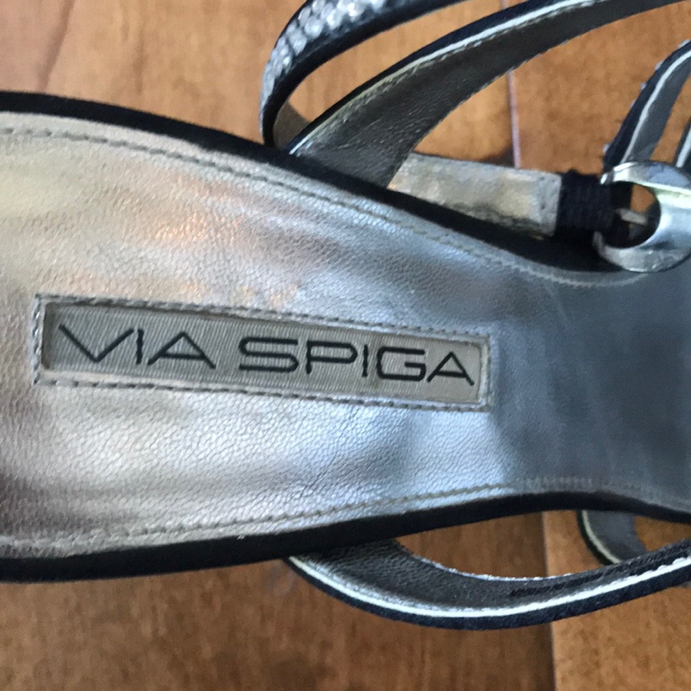 Via Spiga Rhinestone Heels - Picture 4 of 7